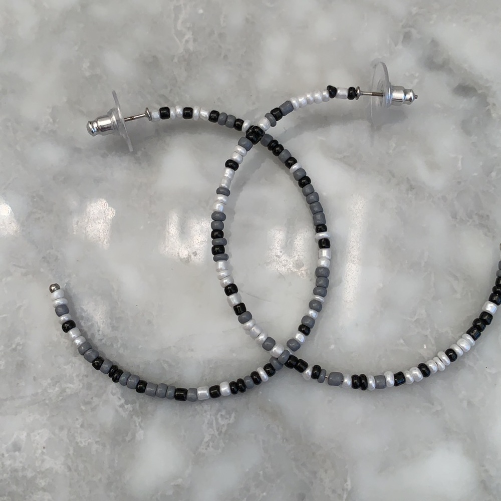 MODERN BW Earrings